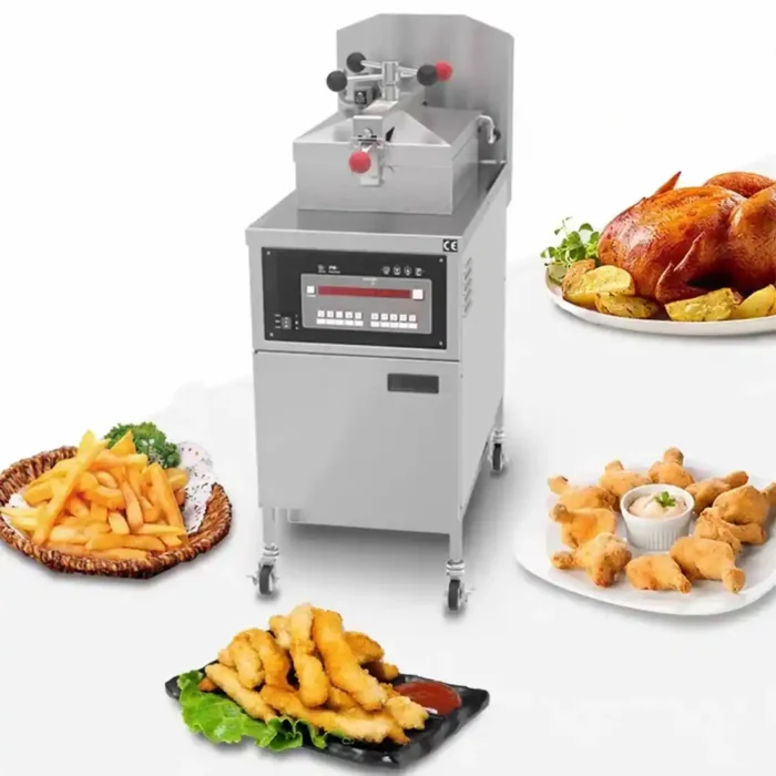 Commercial gas pressure fryer