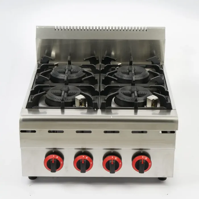 Counter Top Gas Range with 4-Burner Stove