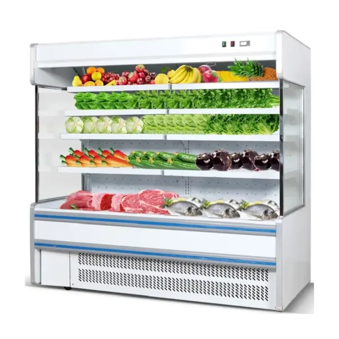 Supermarket Vegetable Open Chiller