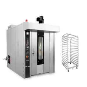 16 Trays Hot Air Diesel Rotary Rack Oven