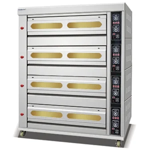4 Deck 16 Trays Gas Deck Oven