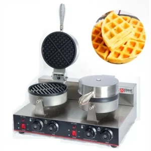Commercial Double Head Electric Waffle Maker