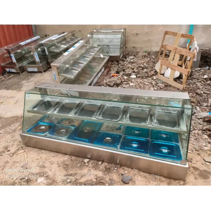 Food Display Warmer Up and Down