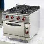 Gas Cooker Range 4-Burner With Gas Oven