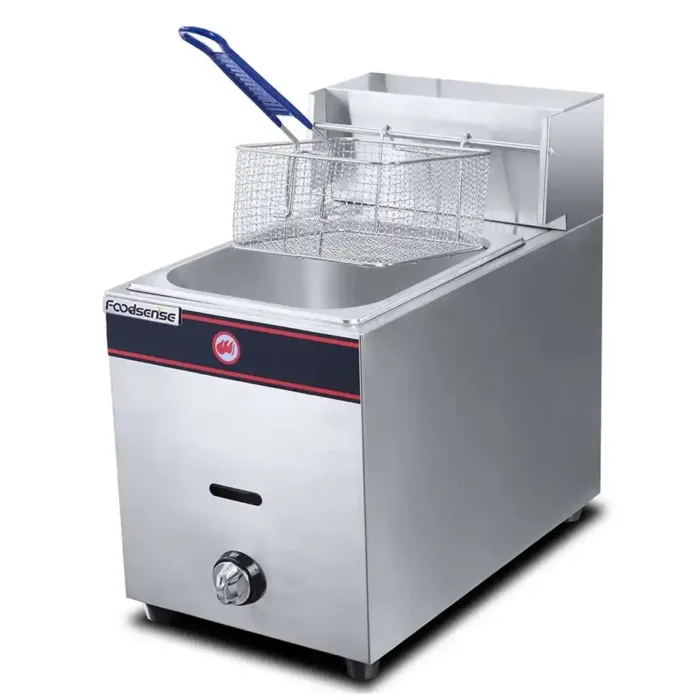 Gas Deep Fryer Single Basket