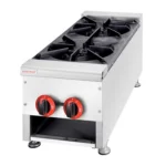 Industrial Countertop Gas Stove 2 Burner
