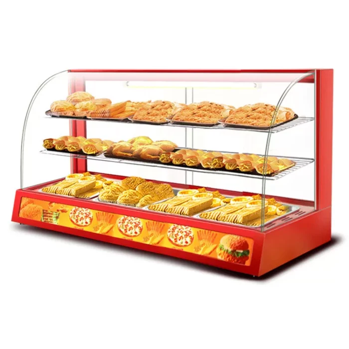 Snack Food Display Warmer 4ft,5ft & 6feet